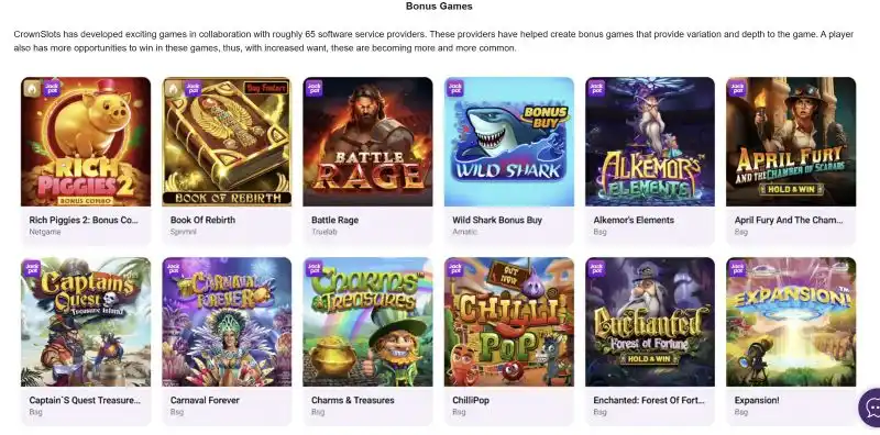 CrownSlots Casino Payment and Crypto Methods