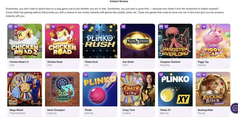 CrownSlots Casino Live Dealer Tables