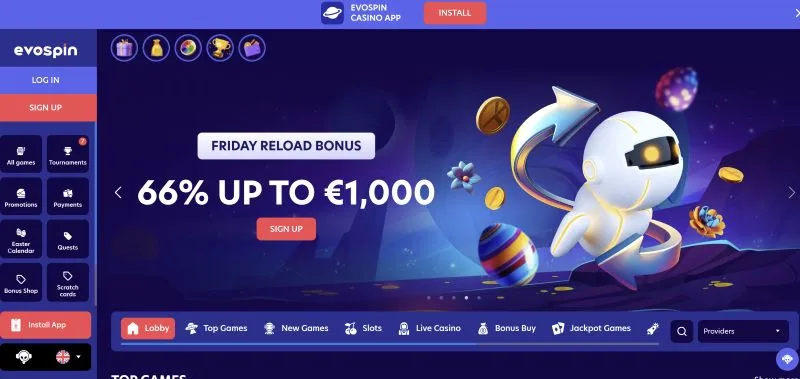 Evospin Casino VIP Program Galaxy