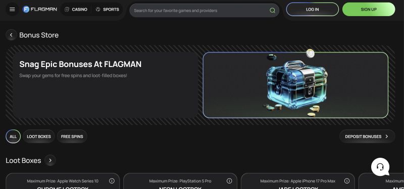 Flagman Casino Payment and Crypto Methods