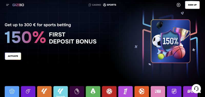 Gizbo Casino Live Dealer Tables