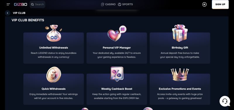 Gizbo Casino Leaderboard Tournaments