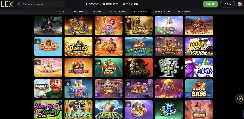 Lex Casino Mobile PWA App