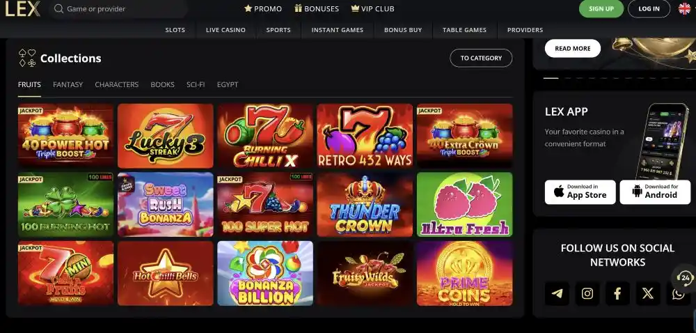 Lex Casino Leaderboard Tournaments