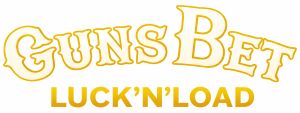 Guns Bet logo with Western-style Luck’n’Load text.
