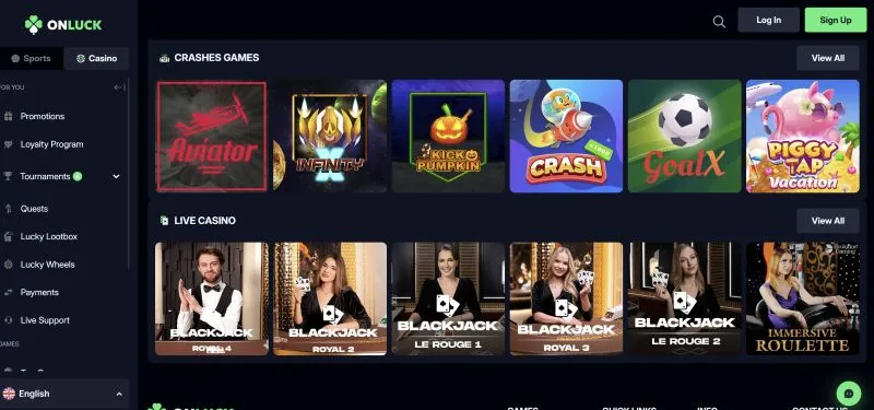 Onluck Casino Bonus Architecture and Offers